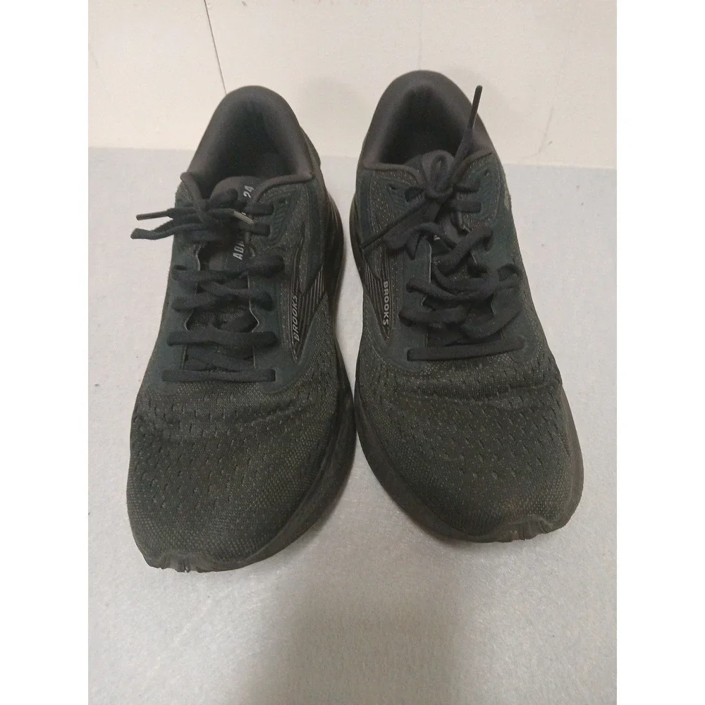 Brooks Adrenaline GTS 24 Mens 9 Wide Black/Black/Ebony Walking Sneakers